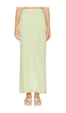 Amanda Uprichard Tailored Green Masters Skirt Size S